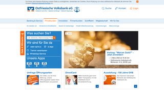 
                            12. Ostfriesische Volksbank eG: Privatkunden