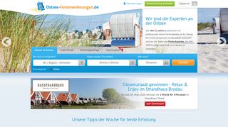 
                            8. Ostsee Ferienwohnung: Ferienwohnung & Ferienhaus buchen