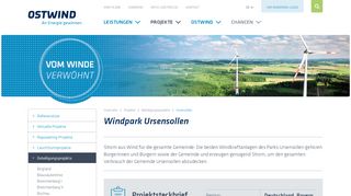 
                            5. OSTWIND | Windpark Ursensollen