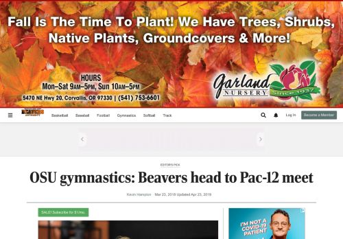 
                            11. OSU gymnastics: Beavers head to Pac-12 meet | Gymnastics ...