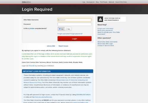 
                            5. OSU Off-Campus Login - The Ohio State University