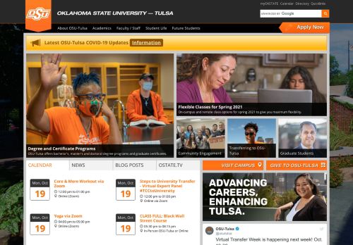 
                            8. OSU-Tulsa - Oklahoma State University