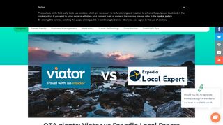 
                            8. OTA giants: Viator vs Expedia Local Expert comparison - TrekkSoft