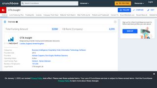 
                            11. OTA Insight | Crunchbase
