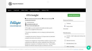 
                            2. OTA Insight - Soporte Hotelero