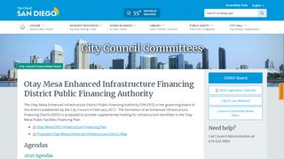 
                            11. Otay Mesa Enhanced Infrastructure Financing District Public Financing ...