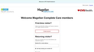 
                            11. OTCHS Login - Magellan Complete Care