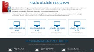 
                            6. OTEL KİMLİK BİLDİRİM PROGRAMI