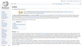 
                            5. OTEN - Wikipedia