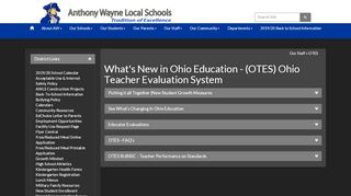 
                            8. OTES - Anthony Wayne Local Schools