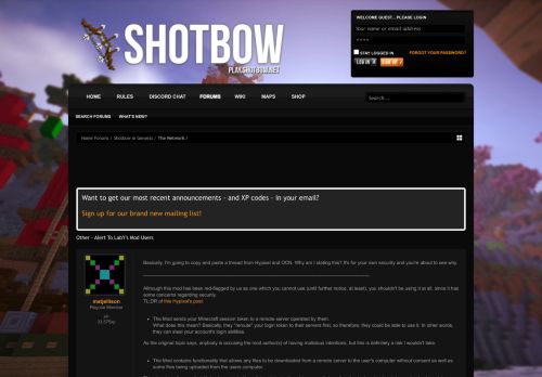 
                            13. Other - Alert To LabY's Mod Users | Shotbow