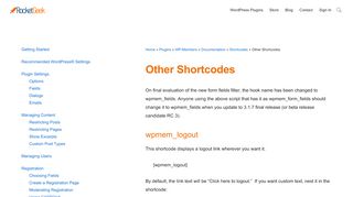 
                            6. Other Shortcodes - RocketGeek