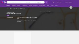 
                            11. Óticas SOS dos Óculos em Vitória, ES | Óticas | Solutudo