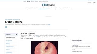 
                            9. Otitis Externa: Practice Essentials, Background, Anatomy