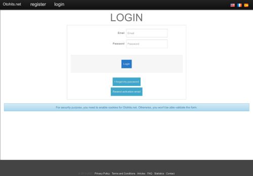 
                            1. Otohits.net - Login