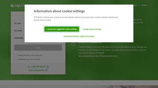 
                            11. OTP Bank - OTPdirekt login