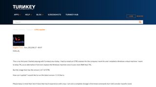 
                            12. OTRS Update | TurnKey GNU/Linux Forum