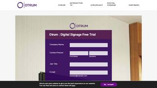 
                            6. OTRUM AS | Digital Signage – Free Trial