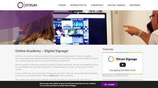 
                            5. OTRUM AS | Online Training – Digital Signage