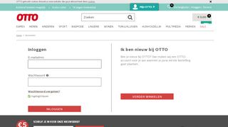 
                            1. OTTO login | Log hier in op je Mijn OTTO account