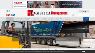 
                            7. Otto nuovi concessionari per Palletways - Logistica Management