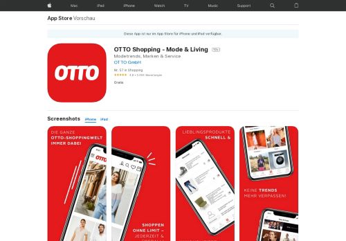 
                            12. OTTO Shopping im App Store - iTunes - Apple