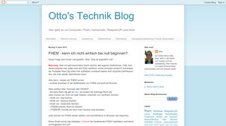 
                            3. Otto's Technik Blog: FHEM - kann ich nicht einfach bei null beginnen?