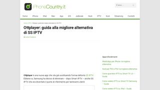 
                            12. Ottplayer: guida alla migliore alternativa di SS IPTV - iPhone Country