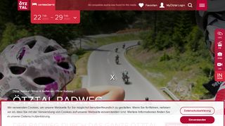 
                            6. Ötztal Radweg Tirol Österreich