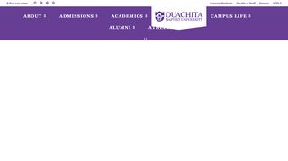 
                            7. Ouachita Baptist University: Homepage