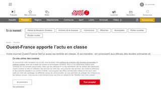 
                            4. Ouest-France apporte l'actu en classe