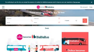 
                            10. Ouibus | Affordable coach and bus journeys in France and around ...