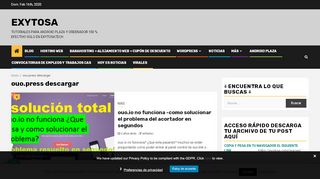 
                            4. ouo.press descargar archivos | EXYTOSA