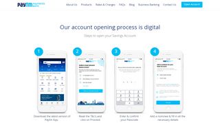 
                            10. Our account opening process is digital - Paytm Payments Bank