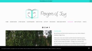 
                            4. Our Blurb - Pages of Joy