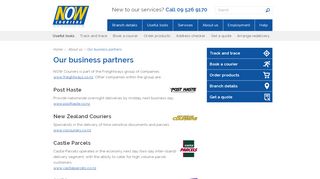 
                            6. Our Business Partners | NOW Couriers