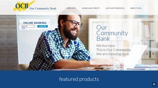 
                            6. Our Community Bank