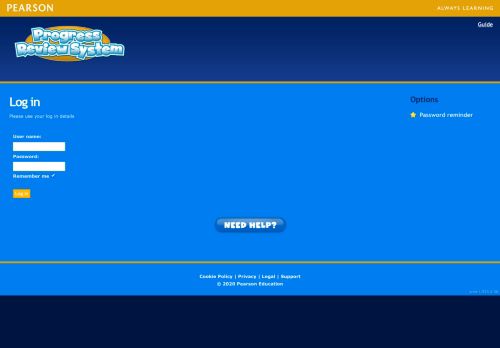 
                            11. Our Discovery Island - Progress Review System - Login