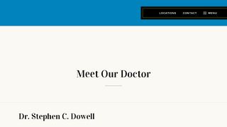 
                            12. Our Doctors - Minera, OH - Carrollton, OH - Dowell Dental Group