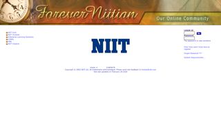 
                            3. Our eX iNIITian Online Community: Welcome to www.ForeverNIITian ...