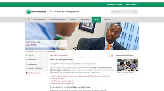 
                            13. Our Job Opportunities - BNP Paribas USA