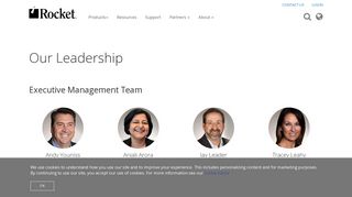 
                            5. Our Leadership | Rocket Software