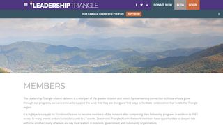 
                            7. Our Members - Login & Renewals | Leadership Triangle