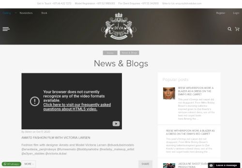 
                            9. Our News & Blogs | Diva Dubai