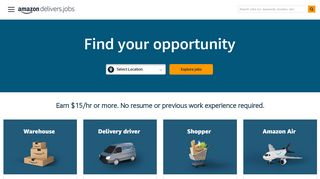 
                            9. Our Opportunities - AmazonDelivers.Jobs