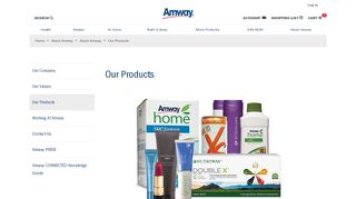 
                            6. Our Products | Amway of New Zealand