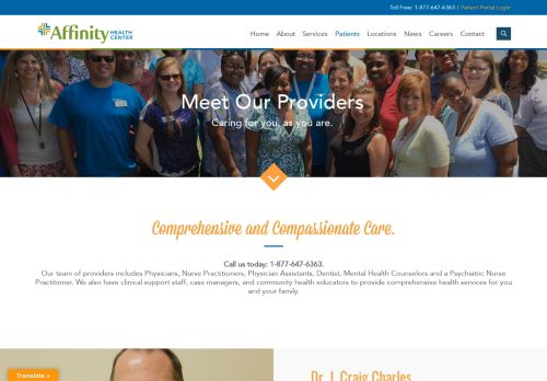 
                            12. Our Providers - Affinity Health Center