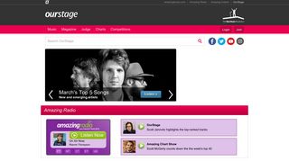 
                            2. OurStage | Discover great new independent music artists. Free ...
