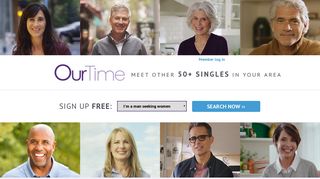 
                            10. OurTime.com - Online Dating Site for Men & Women Over 50
