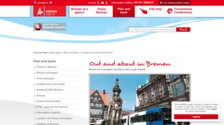 
                            9. Out and about in Bremen - Location and travel information - Plan and ...